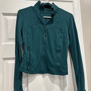 Lululemon Define Zip Up Cropped
